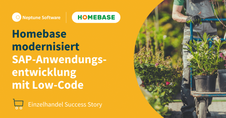 Homebase SAP-Anwendungsentwicklung mit Low-Code